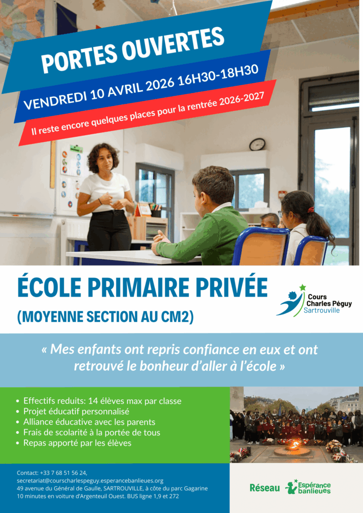 Ecole primaire priv&eacute;e (Moyenne section au CM2)